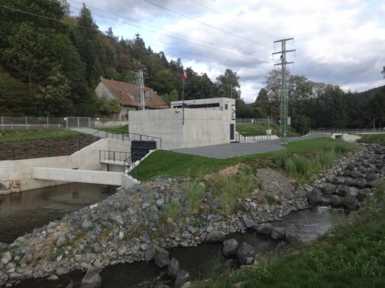 Obtokové koryto neboli bypass (fotoarchiv AOPK ČR)